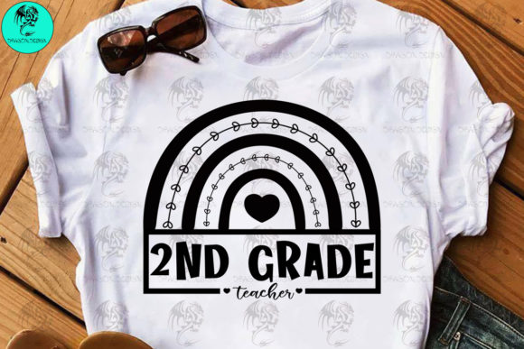 2ND Grade Teacher Svg Graphics and Crafts