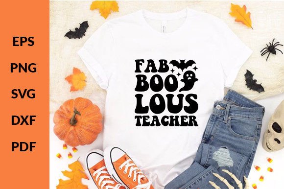 Fab Boo Lous Teacher Svg