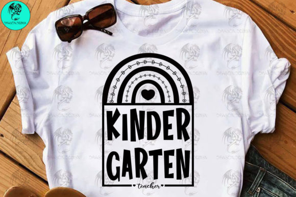 Kinder Garten Teacher Svg Graphics & Crafts