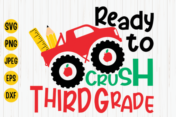 Ready to Crush Third Grade Graphics and Crafts