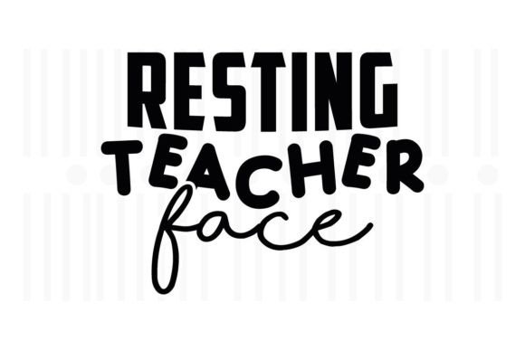 Resting Teacher Face: Graphics and Crafts for Creative Publishing