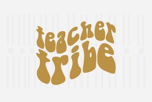Teacher Tribe, Teacher SVG Quotes Graphics